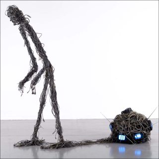 Gloria Friedmann, Kwiktime Osama, 2005.