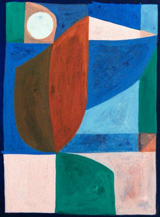 Caroline Denervaud, Oiseau nocturne, 2019.