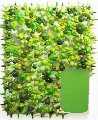 Bernard Quesniaux, Les Alus, monocouleur (rehauts), 2003.