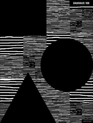Gábor Palotai, Poster Bauhaus.