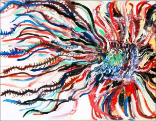 Agnès Levy, Carnet à plis N°4, 2010.