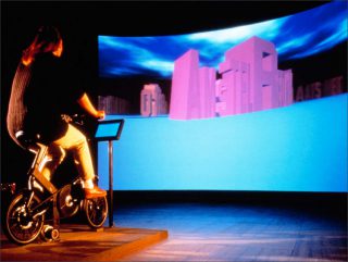 Jeffrey Shaw, The Legible City, 1989.