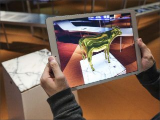 Jeffrey Shaw, The Golden Calf, 1994.