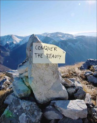 Bojan Stojčić, Conquer the Beauty (détail), de la série No Trace Promises The Path en cours depuis 2013.