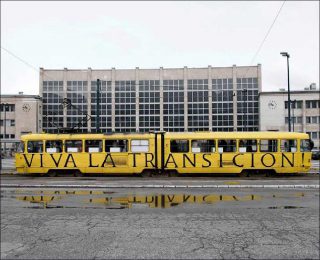 Bojan Stojčić, Viva la Transicion (détail), 2014.