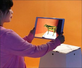 Jeffrey Shaw, The Golden Calf, 1994.