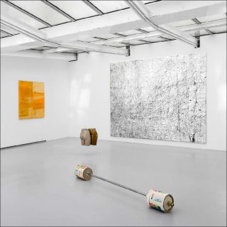 Eric Baudart, Vue de l'exposition « Neutralino », Valentin, Paris, 2019.