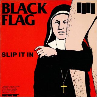 Raymond Pettibon, Black Flag, Slip it in, 1985.