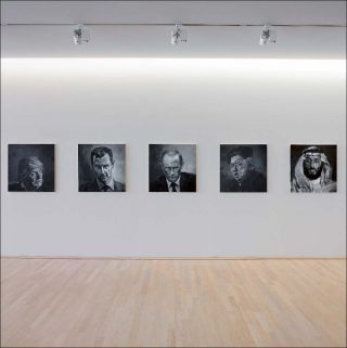 Yan Pei-Ming, Game of Power, 2017-2019.