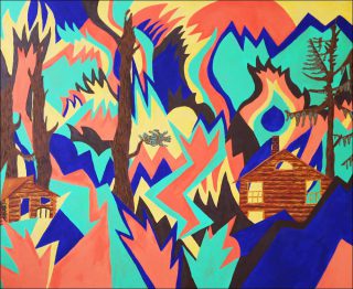 Anne Brégeaut, Après l’incendie (détail), 2017.