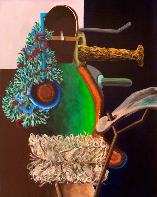 Gorka Mohamed, Boneless Character in a Mute Blue, 2010.