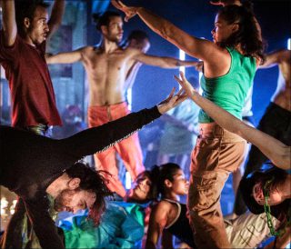 Eleanor Bauer (Cie Good Move) et Yung Lean, pour le Ballet Cullberg, Near, 2018