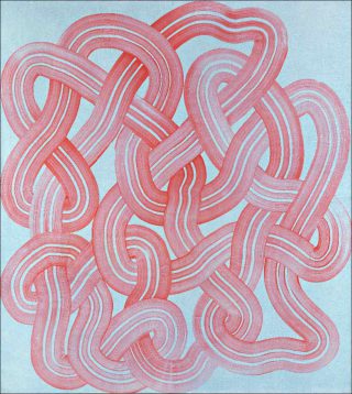 Bernard Frize, Interlude, 1988.