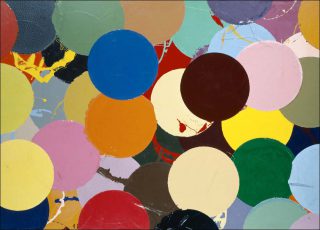 Bernard Frize, Suite Segond 120F, 1980.