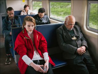 Turkina Faso, Alice, dans un train. Nord Caucase, Russie, 2015.