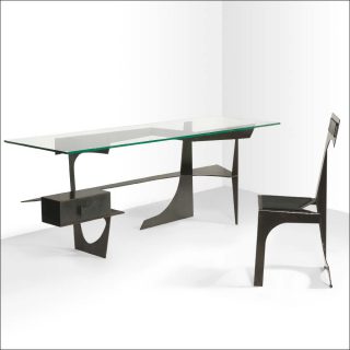 Francesco Marino Di Teana, Bureau architectural et Chaise architecturale, 1956-1958