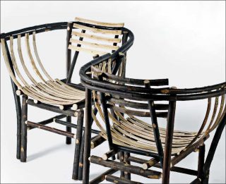 Arnaud Mainardi (Atelier Chatersèn) et Jules Marri, fauteuils Bohème, 2012