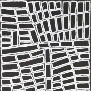 Walala Tjapaltjarri, Cycle Tingari à Wilkinkarra (Lac Mckay).