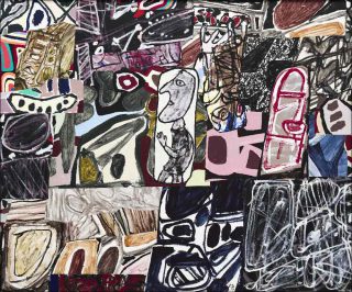 Jean Dubuffet, Le Déchiffreur, 1977.