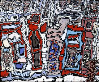 Jean Dubuffet, Paris plaisir, 1962.