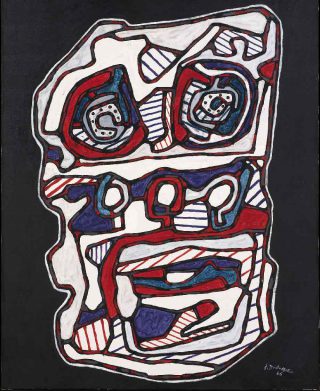 Jean Dubuffet, Réchaud four à gaz II, 1966.