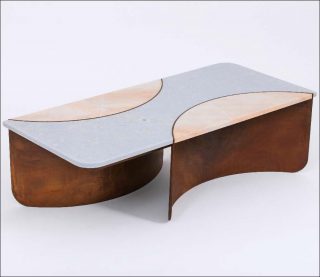 Kin & Company (Joseph Vidich et Kira de Paola), Crescent Table, 2017