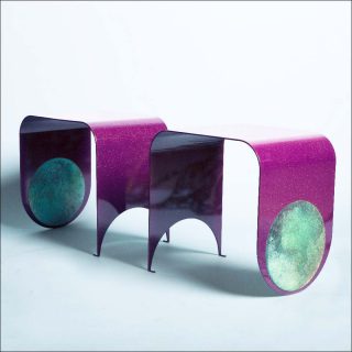 Kin & Company (Joseph Vidich et Kira de Paola), Thin Stools, 2018