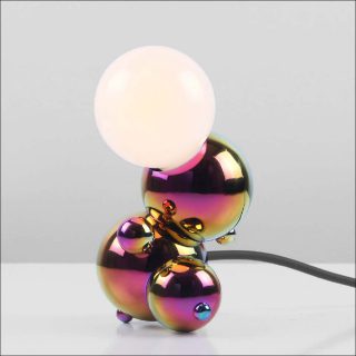 Rosie Li, Bubbly 01 Light Table SM Rainbow