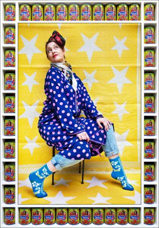 Hassan Hajjaj, Meryem Benmbarek, série My Rockstars, 2017.