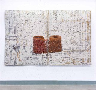 Dominique De Beir, Digression (pages 56-57), 2018.