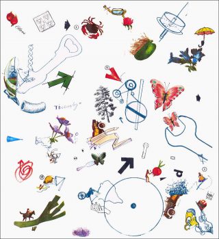 Jean Tinguely, Papier peint « X-Art Wall paper collection » 1972.