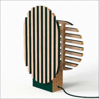 Ferréol Babin x Atelier Emmaüs, lampe à poser, 2019