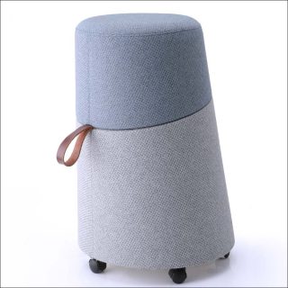 Bruno Houssin et Sokoa, tabouret-pouf Kulbu, 2019