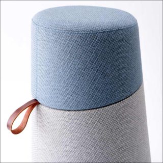 Bruno Houssin et Sokoa, tabouret-pouf Kulbu, 2019