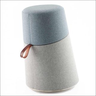 Bruno Houssin et Sokoa, tabouret-pouf Kulbu, 2019