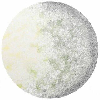 Anne-Flore Cabanis, Jaune à vert, 2013.