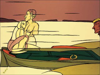 Valerio Adami, Finlandia, 1987.