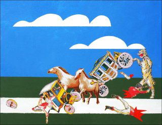 Nikita Kravtsov et Camille Sagnes Kravtsova, série Crash Test, 2018.