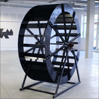Sébastien Piron, Roue de mon moulin, 2018.