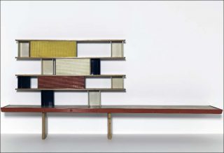 Charlotte Perriand, Bibliothèque de Maison de la Tunisie, 1952
