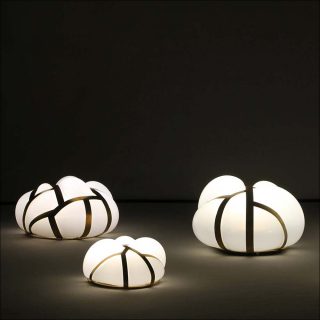 Färg & Blanche (Frederik Färg et Emma Marga Blanche), Heart Lamps, 2019