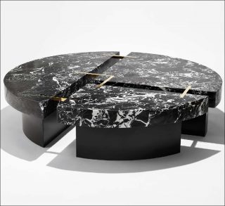 Hervé Langlais, table basse Couture, 2019