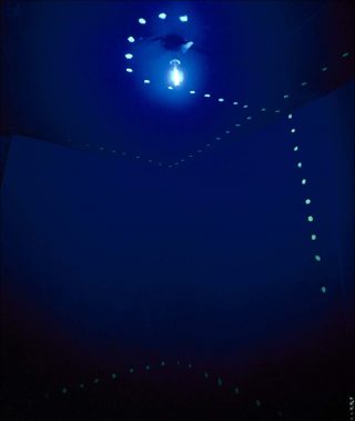 Lucio Fontana, Ambiente Spaziale, 1967.