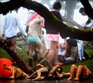 La Ribot et la Cie Dançando com a Diferença, Happy Island, 2018