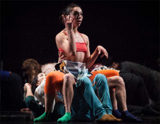 Kaori Ito, pour le Ballet national du Chili, ¿ Puedo Flotar ?, 2016