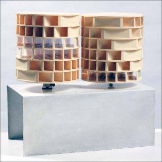 Gianni Colombo, Strutturazione acentrica, années 1960