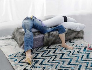 Jean-Alain Corre, Dolphin Keeper After Golden Fuck Shatzy Antoinette Turning Jake Sully, 2019.