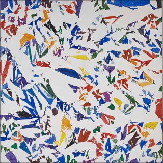 Simon Hantaï, Sans titre, 1973.