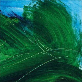 Jean Messagier, Sans titre (détail).