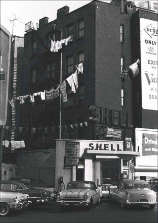 Vilmos Zsigmond, Linge séchant, New York (détail).